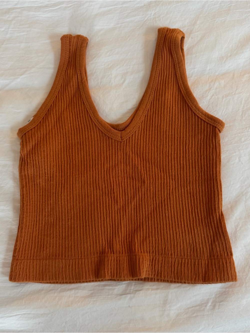 Urban Outfitters Ribbed V-Neck Tank Top